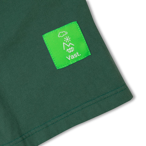VAST N.A.W Block Tee - Green 短袖T恤