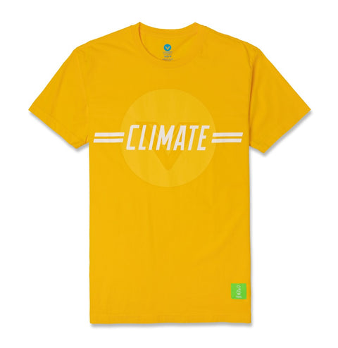 VAST Climate Change Tee - Yellow 短袖T恤