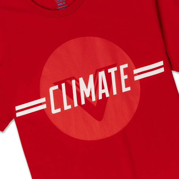 Vast Climate Change Tee - Red
