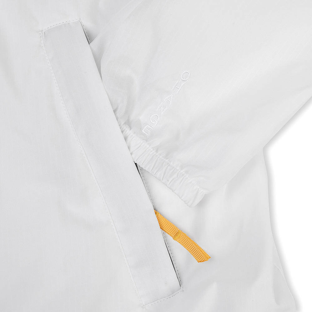 VAST 簡約白防潑水防風外套