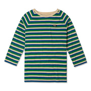 Vast Stripe Quarter Sleeve Tee