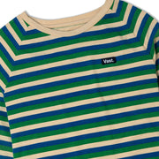 Vast Stripe Quarter Sleeve Tee