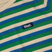 Vast Stripe Quarter Sleeve Tee