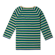 Vast Stripe Quarter Sleeve Tee