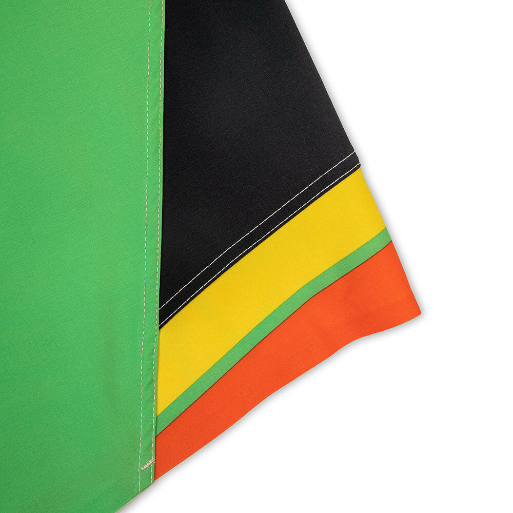 VAST Beta II 金系列機能衝浪褲 綠幾何色塊