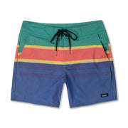 VAST Irie Stripes Boardshorts 復古短版衝浪褲