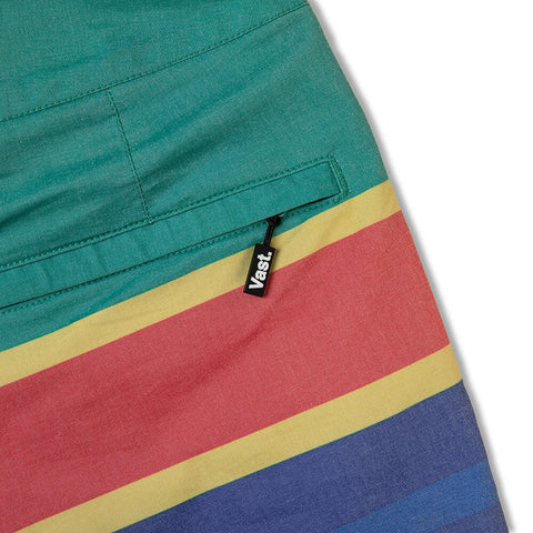 VAST Irie Stripes Boardshorts 復古短版衝浪褲