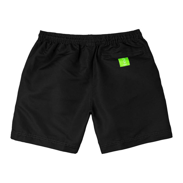 Vast Black Volley Shorts