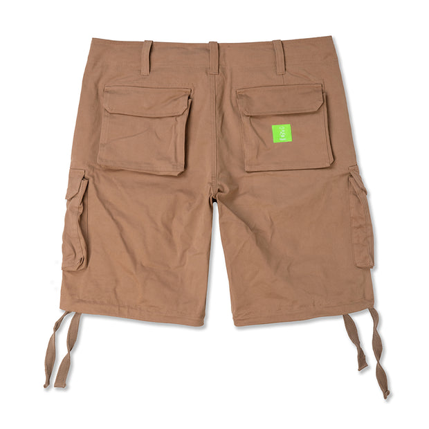 Vast Military Cargo Shorts - Tan