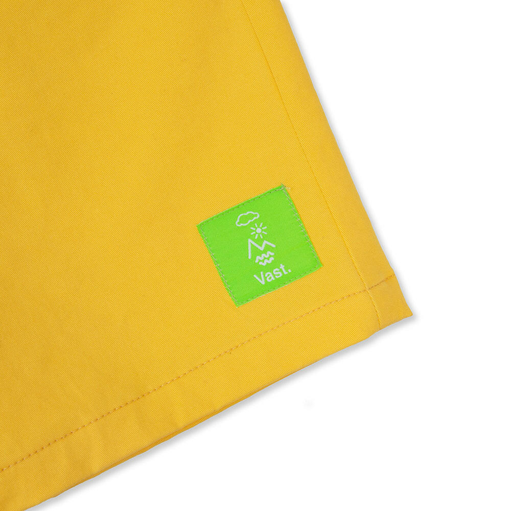 VAST Walkshorts - Yellow 棉質休閒短褲