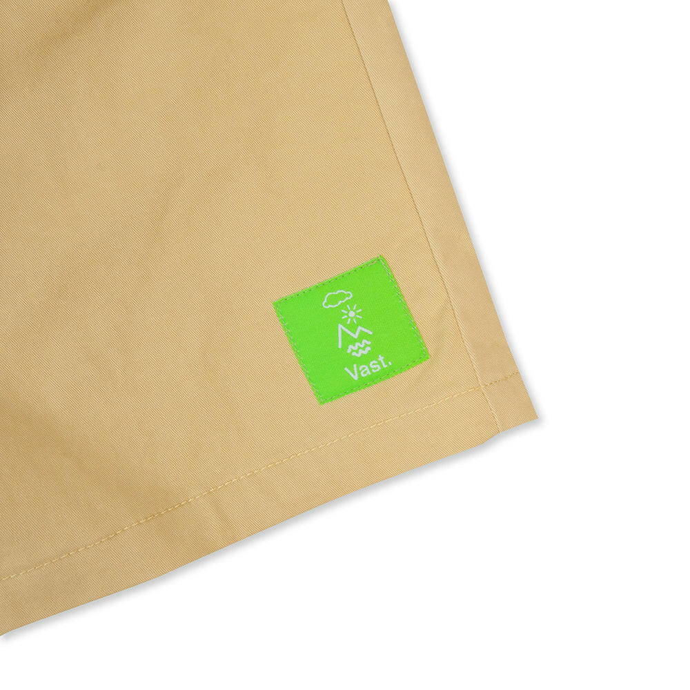 VAST Walkshorts - Tan 棉質休閒短褲