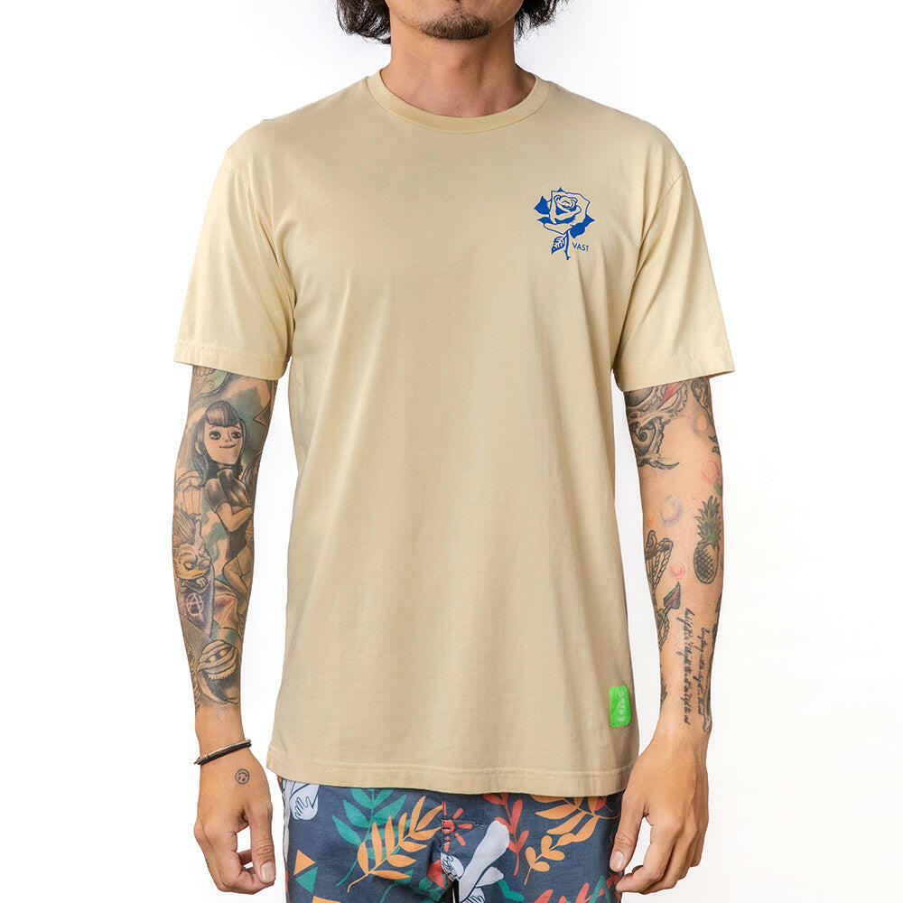 VAST Flower Shop Tee - Tan 短袖上衣