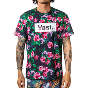 VAST 夏日花卉 防曬機能衝浪T Shirt