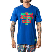 VAST N.A.W Block Tee - Blue 短袖T恤