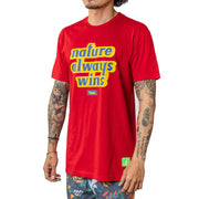 VAST N.A.W Block Tee - Red 短袖T恤