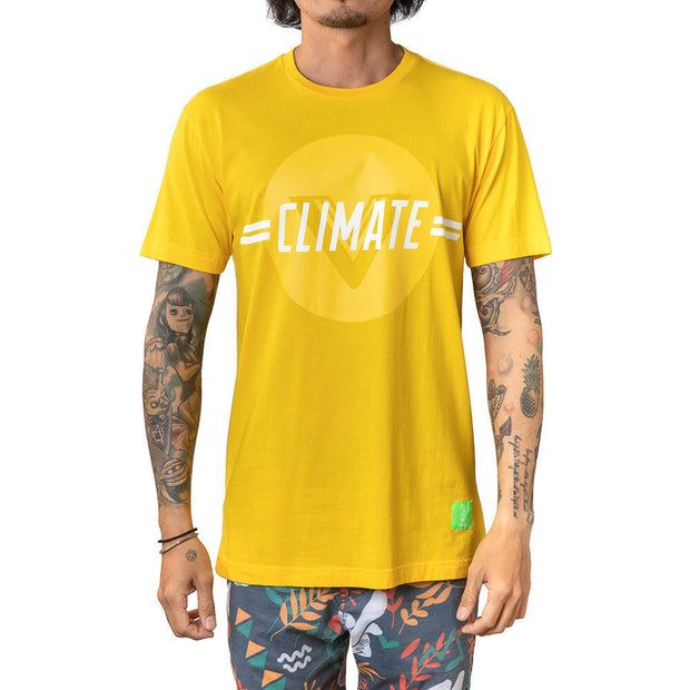 Vast Climate Change Tee - Yellow