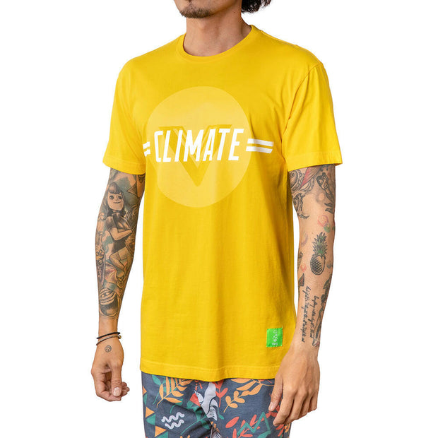 Vast Climate Change Tee - Yellow