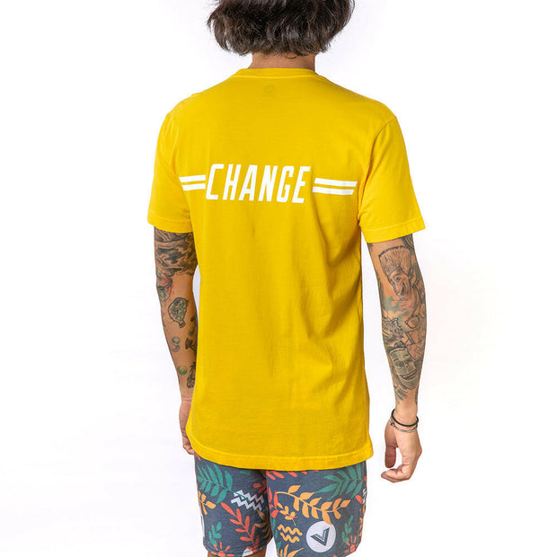Vast Climate Change Tee - Yellow