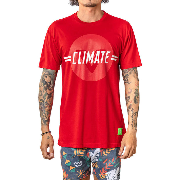 Vast Climate Change Tee - Red