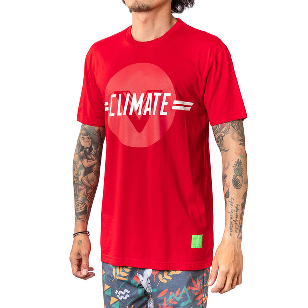 VAST Climate Change Tee - Red 短袖T恤