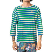 Vast Stripe Quarter Sleeve Tee