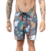 VAST Tropical Elements 復古短版衝浪褲