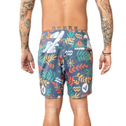 VAST Tropical Elements Boardshorts 復古短版衝浪褲