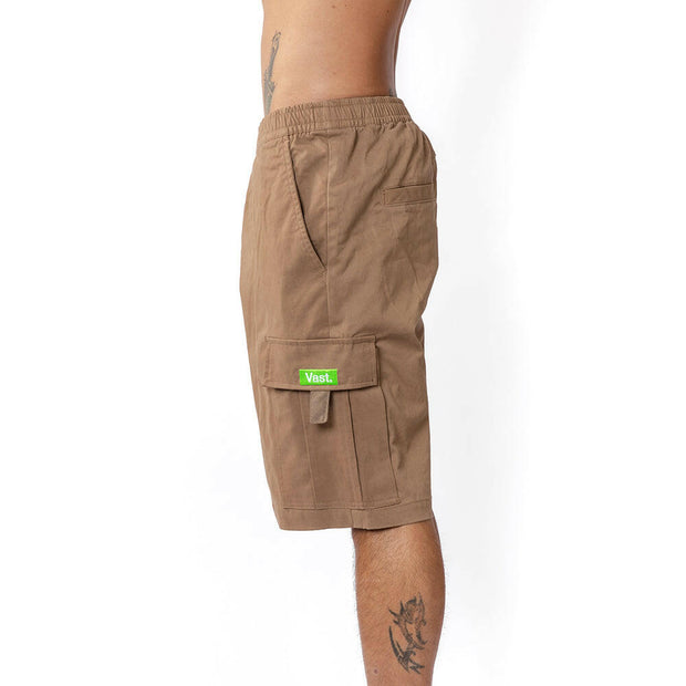 Vast Cargo Shorts - Tan
