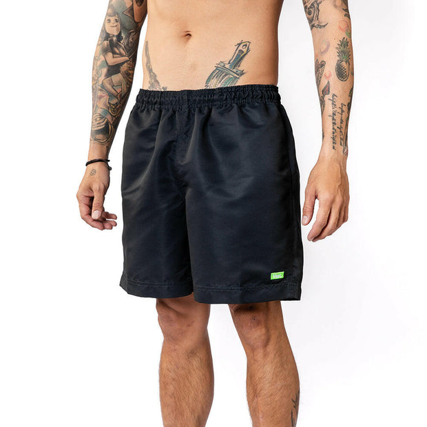 Vast Black Volley Shorts