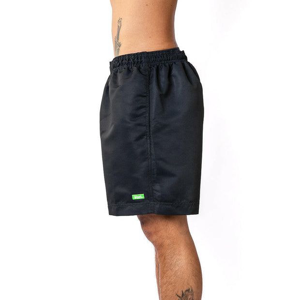 Vast Black Volley Shorts