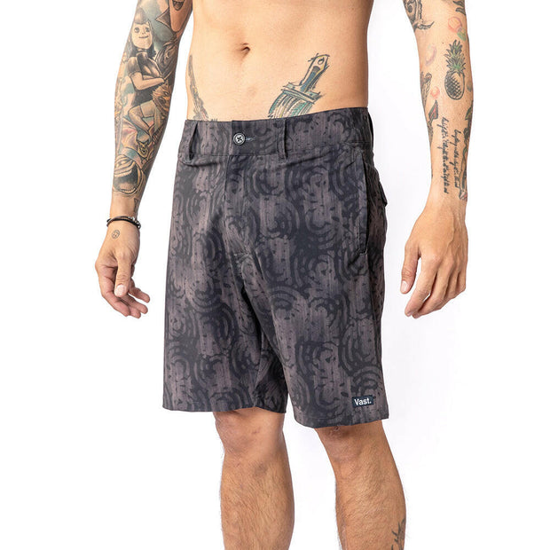 Vast Tie Dye Swirl Walkshorts