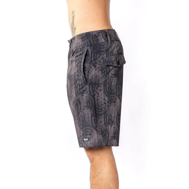 Vast Tie Dye Swirl Walkshorts