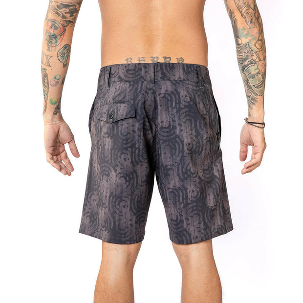 Vast Tie Dye Swirl Walkshorts