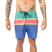 VAST Irie Stripes Boardshorts 復古短版衝浪褲