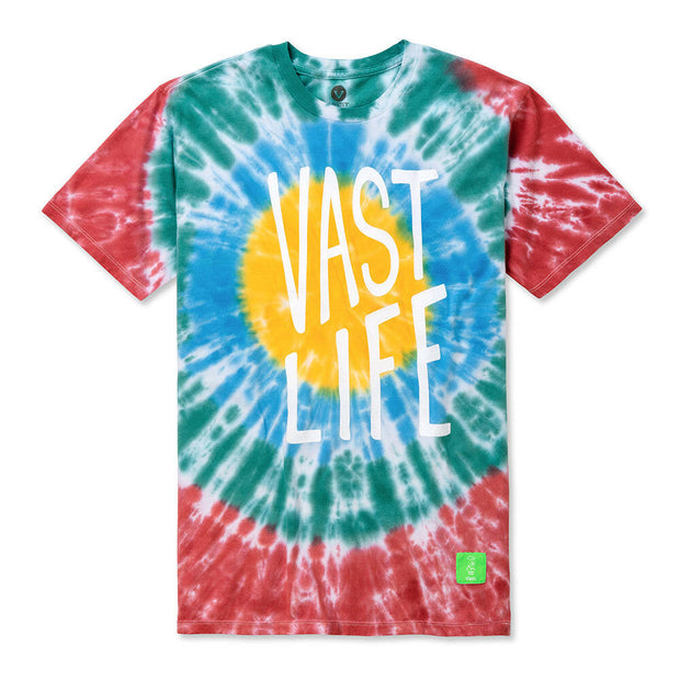 Vast Primary Tie Dye Tee 短袖T恤
