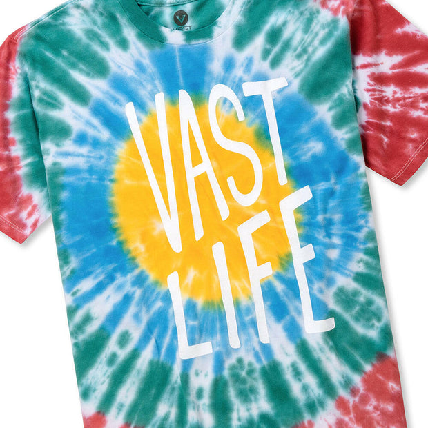 Vast Primary Tie Dye Tee 短袖T恤