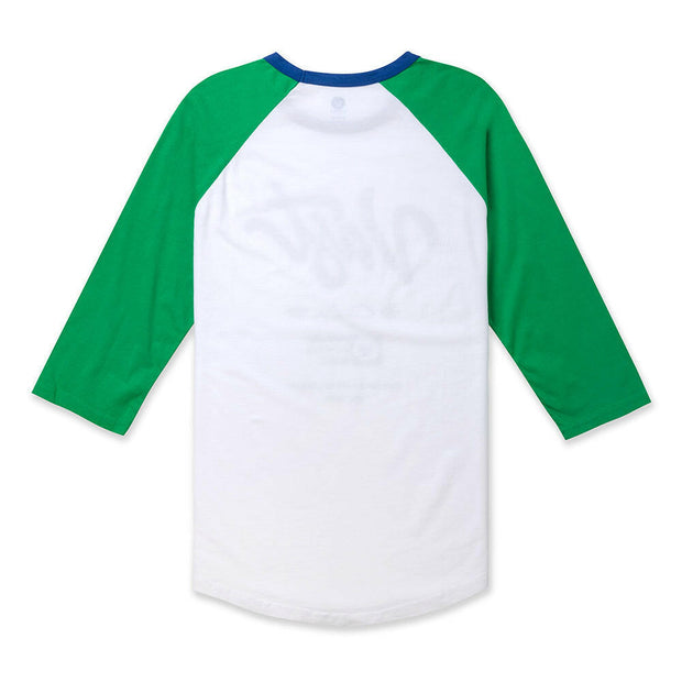 Vast Script Logo Raglan - Green
