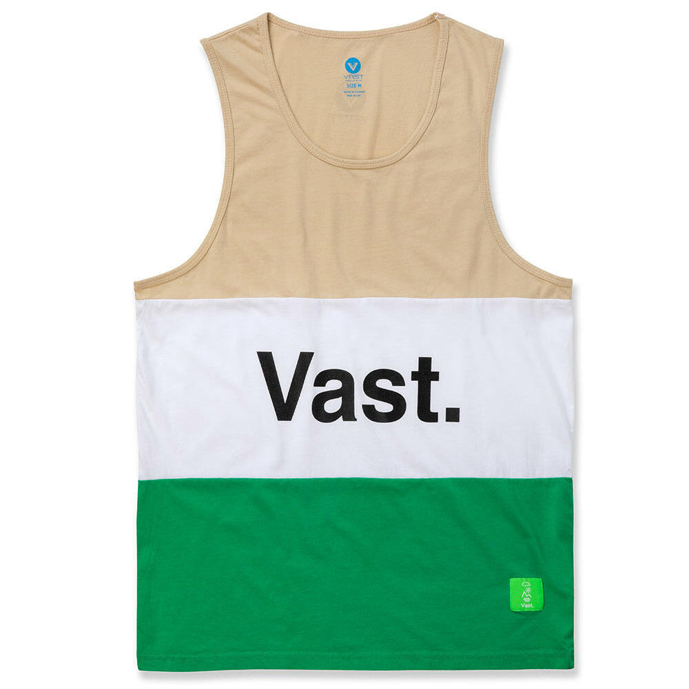 VAST 背心一直是大家夏天最喜歡的款式，在炎熱的天氣裡舒服涼爽，不論是去海邊、戶外或是在城市裡都非常適合穿著