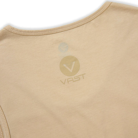 Vast Color Block Tank - Tan