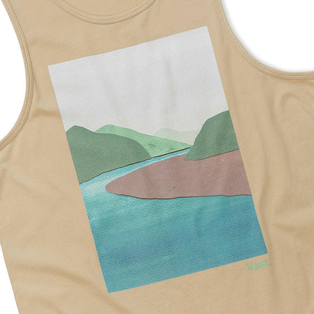 Vast River Tank Top - Tan