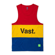 Vast Color Block Tank - Red