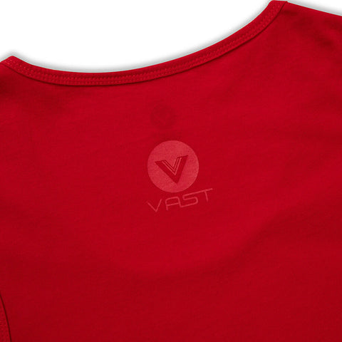 Vast Color Block Tank - Red