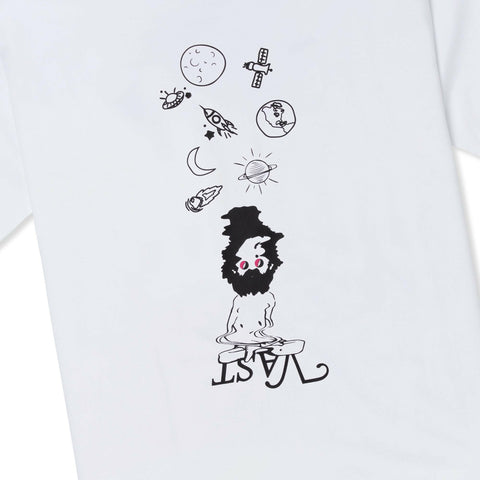 Vast Yogi Mushroom Tee - White