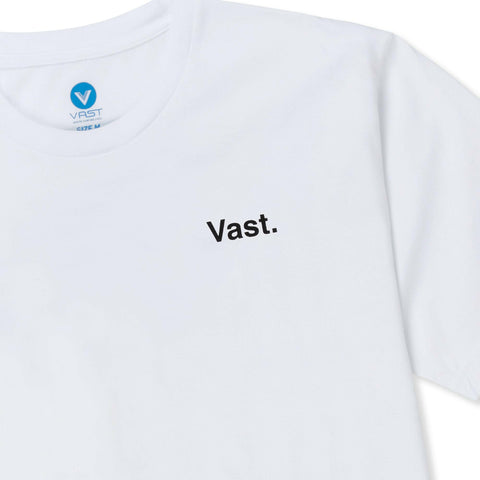 Vast Spiral Tee - White