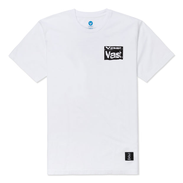Vast Ripple Tee - White 短袖T恤