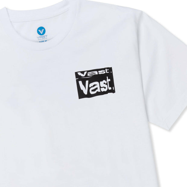 Vast Ripple Tee - White 短袖T恤