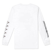 Vast Long Sleeve Setting Sun Tee - White 長袖上衣