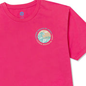 VAST Rose Wave Tee - Vintage Fuchsia