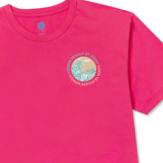 Rose Wave Tee - Vintage Fuchsia