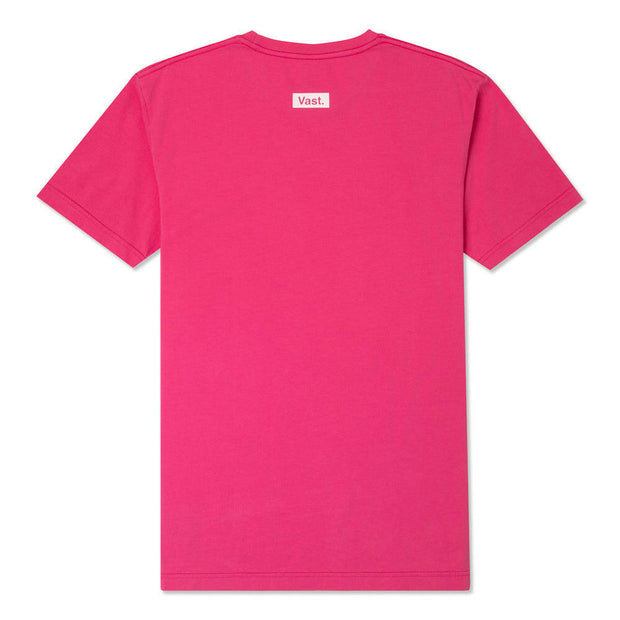 Vast Mirror Tee - Vintage Fuchsia 短袖T恤